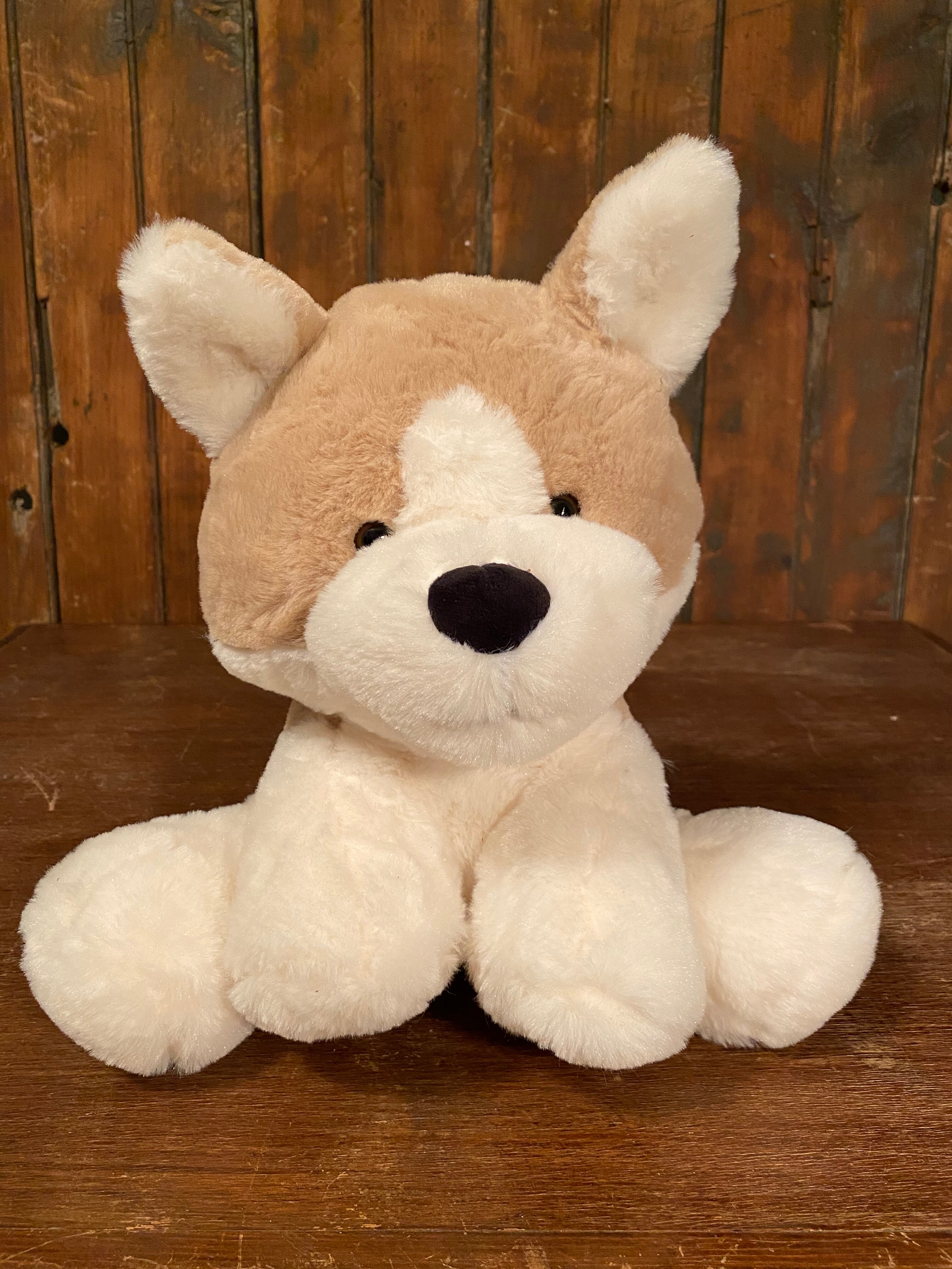 Stuffed Animal-Beige Dog